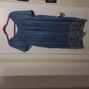Old Navy Denim Dress 2X